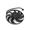 Right Passenger Side Radiator Cooling Auxiliary Fan Assembly - Compatible