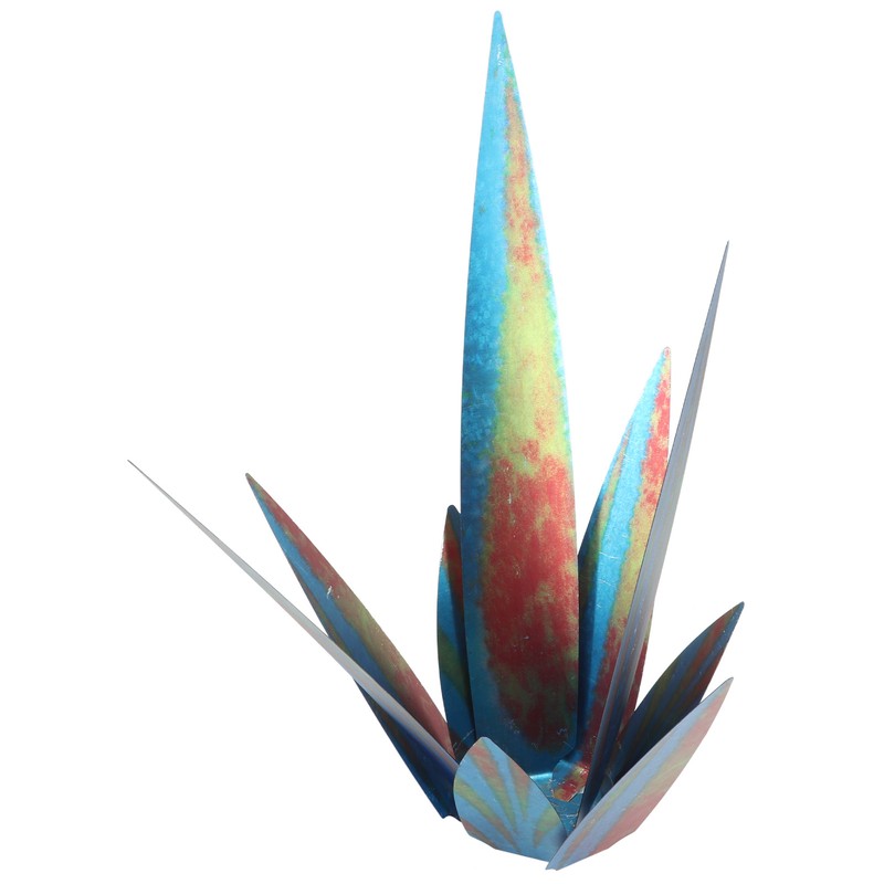 Tequila Sculpture Iron Plant Decor Metallic Luster Home Decoration for