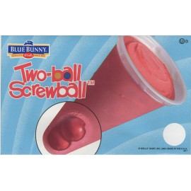 Lot of 3 Two-Ball Screwball Cherry (B. B) Ice Cream Truck Sticker 8"x 5"