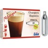 LISS 120 Nitrogen N2 Cartridges NITRO Coffee Beer Cold Brew Nitro Non-threaded 10-pk