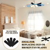 Lineshading 20'' Replacement Fan Blades for 52" Ceiling Fan Waterproof