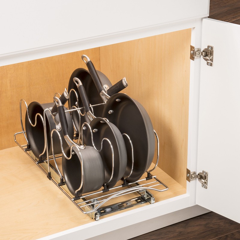 LYNK PROFESSIONAL® Pot and Pan Organizer for Cabinet - Pull
