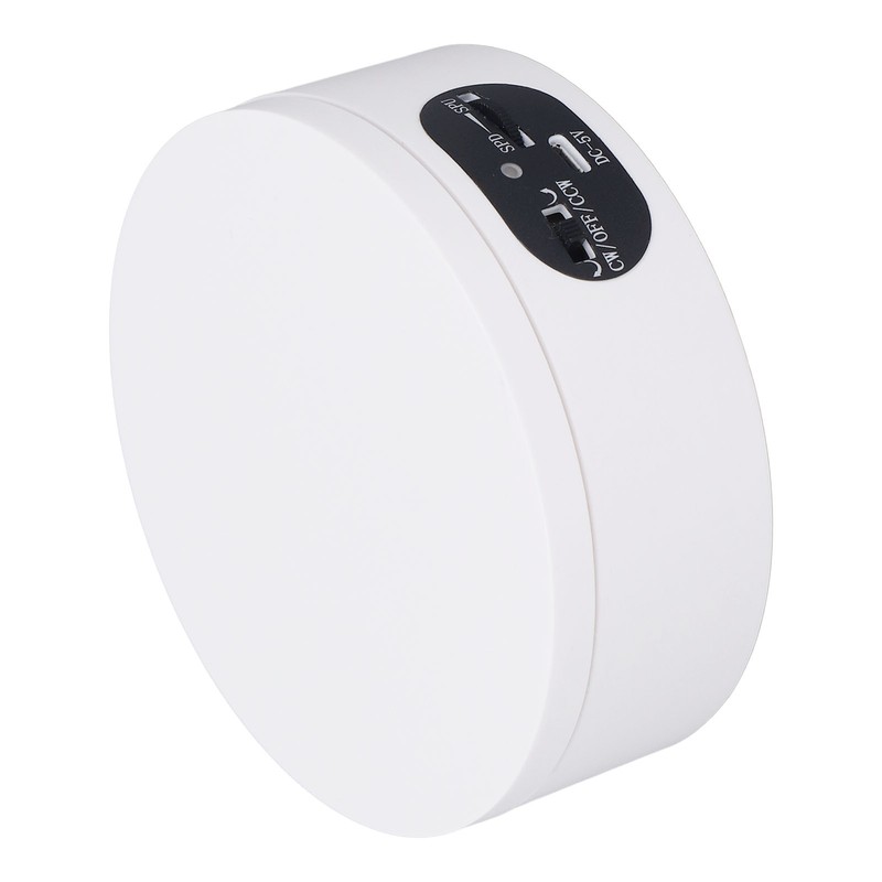 Rotating Display Stand 4.7in USB Battery Powered Stable Quiet Auto