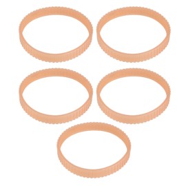 ECSiNG 5pcs Planer Drive Belt Portable Electric Planer Belt Planer Belt Replacement Compatible with Nanfang 90 Girth 255mm Width 11.5mm Yellow