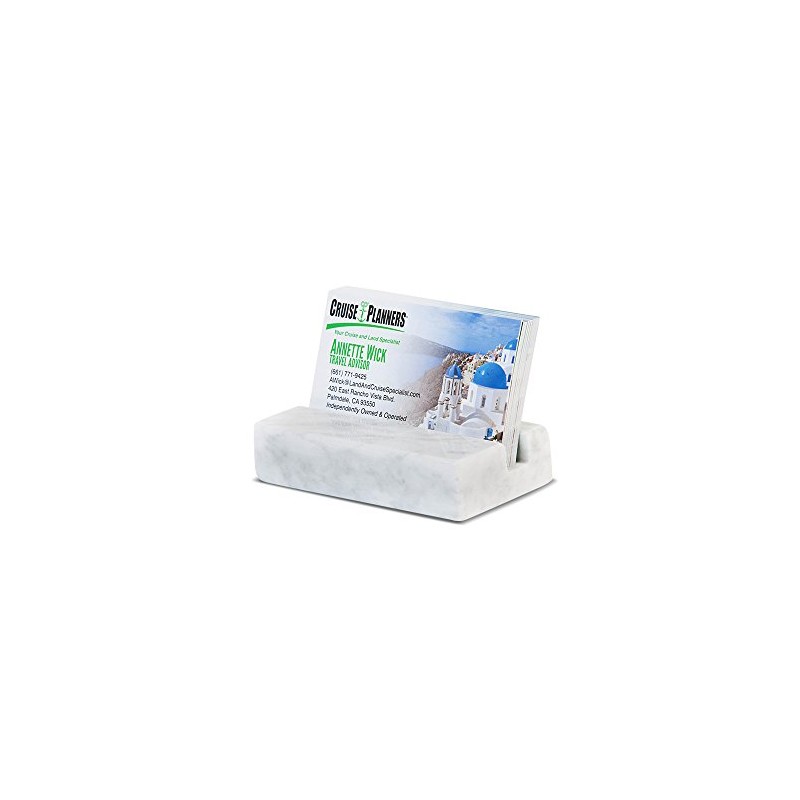 Business Card Holder for Desk Marble Business Card Display Holders