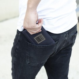 Lois - Wallet Boys Teenagers - Wallet Boys Teenagers with Youth Style - Wallet Men Wallet Boys Teenagers RFID Protection Navy Blue