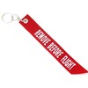 [Flying Dog] Remove Before Flight (Red) Keychain Tag Keychain, red