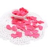Satin Hearts for Wedding Table Decorations-valentine Day-500 Pcs (Red)