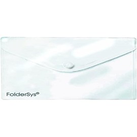 FolderSys Document Wallet Tamao A4, PP, with cap, Landscape Format, 1 Unit) C4 Transparent Matte