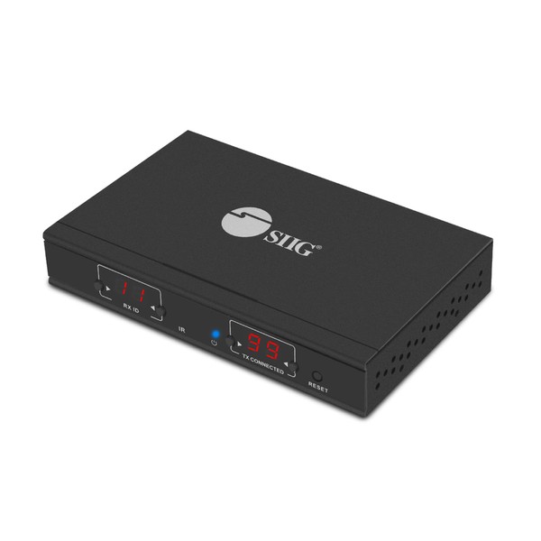 SIIG 1080p HDMI Extender Balun Over IP Ethernet, 394ft, Receiver
