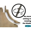 Freestyle Coping Saw Blades with 360° Tooth - Cuts in