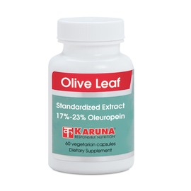 RESPONSIBLE NUTRITION Olive Leaf Extract 500mg, 60 Vegetarian Capsules