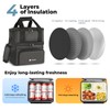 Terrete Insulated Lunch Box, Leakproof Cooler Bag for Men &