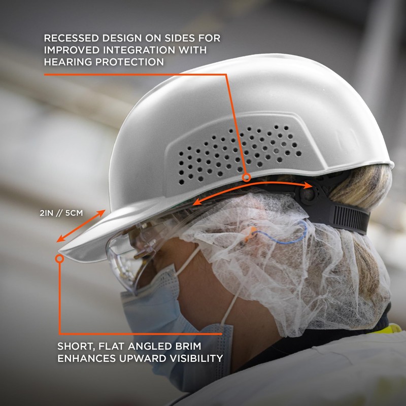 Ergodyne Skullerz 8951 Vented Hard Shell Bump Cap with Suspension