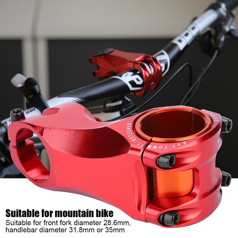 Mountain Bicycle -17 Degree Alunimium Alloy Bike Tube Stem 31.8mm