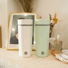 Portable Electric Kettle Upgraded 304 Stainless Steel Small Travel Boil