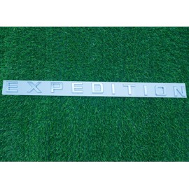 1x Expedition Letters Compatible with 2022-2024 Front Hood Tailgate Emblem Badge (Chrome)
