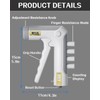 Hand Grip, Hand Strengthener, Finger Exerciser, Smart Counting Hand Exerciser