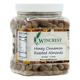 Honey Cinnamon Almonds - 1 Lb Tub