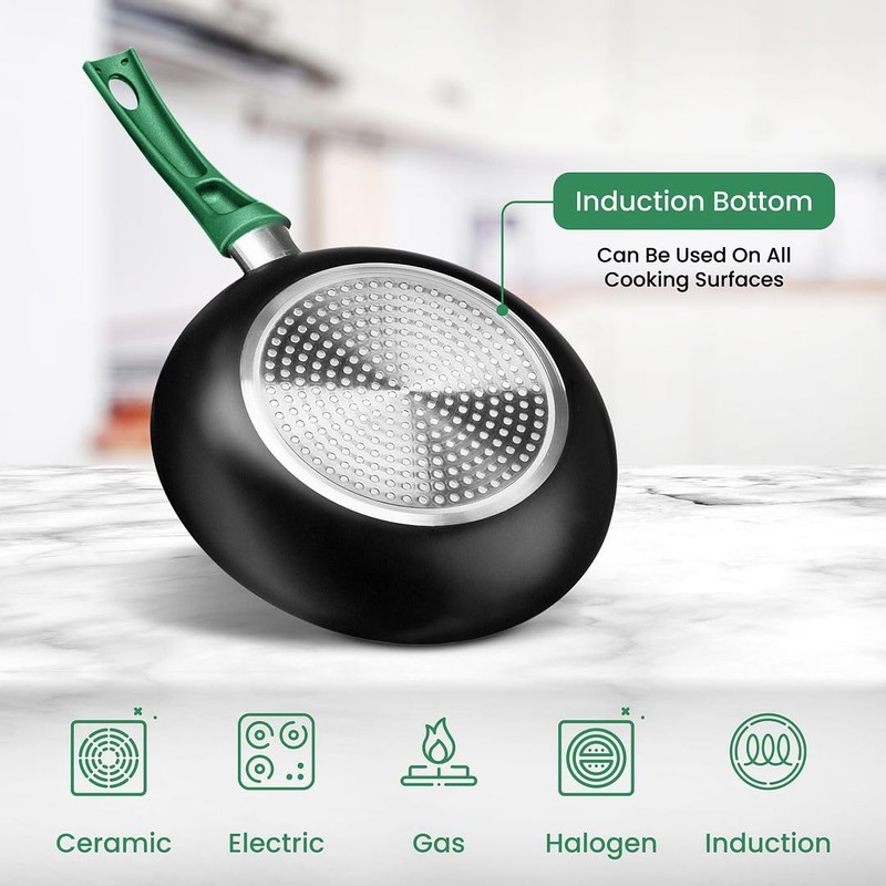 Chef's Star Pots And Pans Set Kitchen Cookware Sets Nonstick