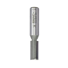 Trend Professional Straight Two Flute Router Cutter, 1/2 Inch Shank, 11mm Cut Diameter, Tungsten Carbide Tipped, 3/7X1/2TC