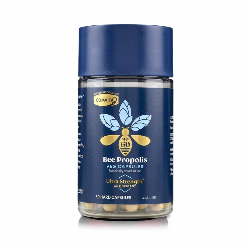 Comvita-Propolis Ultra Strength PFL60 400mg 60 Vegetarian Capsules