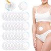 30pcs Castor Oil Pack Wrap for Belly Button, Self-Adhesive Disposable