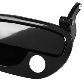 Auto Dynasty Factory Style Front Door Pull Handle Compatible with Pontiac GTO 2004-2006, Driver Left Side, Smooth Black