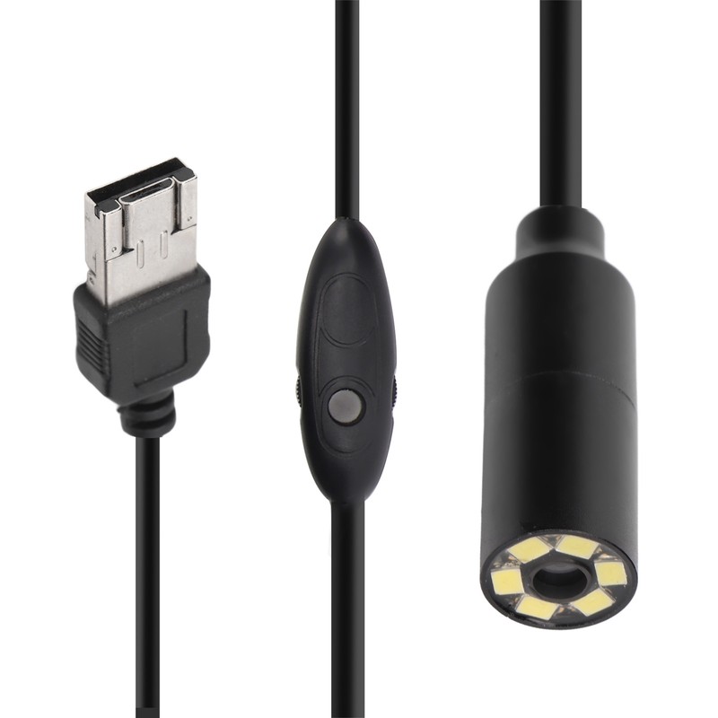 USB Endoscope Professional Auto Focus 14.5mm Lens 6 Adjustable LED