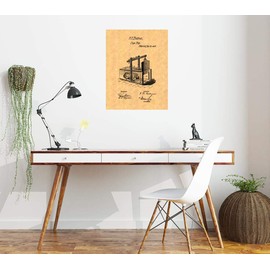 Mousetrap Patent Print (8.5" x 11") M11877