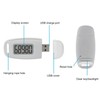 3D Sensor Pedometer Step Counting Device with Blue Backlight Clip-on