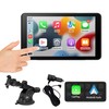 Laser 7-inch Portable Wireless CarPlay/Android Auto Touchscreen, Real-Time Navigation, Voice
