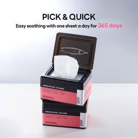 Mediheal Mediheal Derma 365 Collagen Mask (30 Masks) - Daily Skin Care Mask for Firm Moisturizing to Lift Skin with Collagen Active 3X