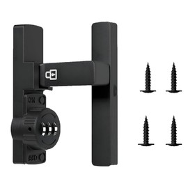 Barn Door Lock 90 Degree,Heavy Duty Sliding Door Lock Latch High Security 3-Digit Mechanical Password Lock Luminous Flip Latch Lock for Barn Door,Cabinet,Window,Bedroom,Bathroom,Garden,Garage