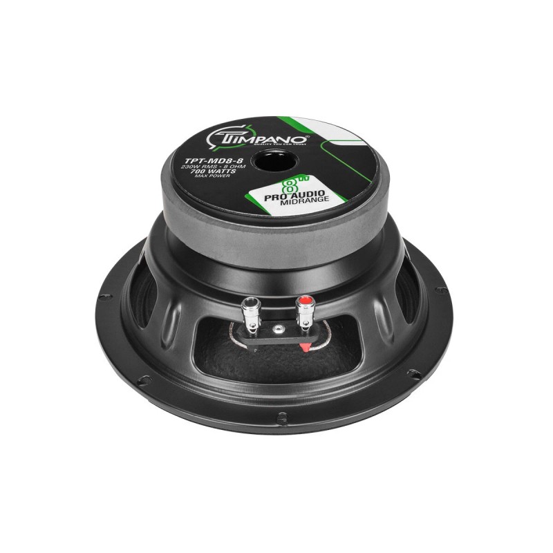 TIMPANO AUDIO (2) 8" MIDRANGE TIMPANO 700WATTS TPT-MD8-8 CAR PRO