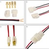 472PCS 6.3MM Automotive Electrical Wire Connectors Male Female Socket Plug