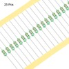 sourcing map 25 Stück 4700 uH 0512 DIP Farbe Rad