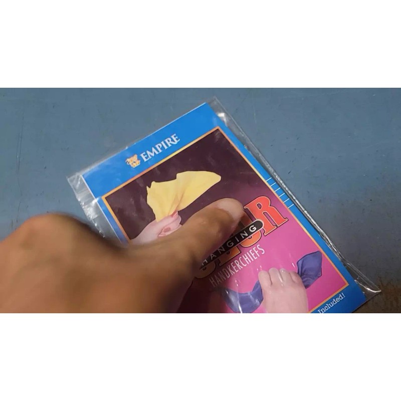 Color Changing Hanky Magic Trick Magician Kid Child Toy Easy