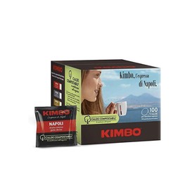Kimbo Coffee ESE Espresso Pods (Espresso Napoletano, 200 Pods)