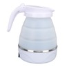 0.6L Folding Electric Kettle 600W Collapsible Water Boiler Portable Silicone