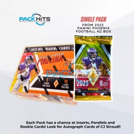 2023 PANINI PHOENIX FOOTBALL SINGLE PACK from H2 BOX
