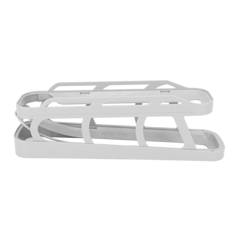 Rolling Egg Dispenser 2 Tier Space Saving Automatic Roll Down