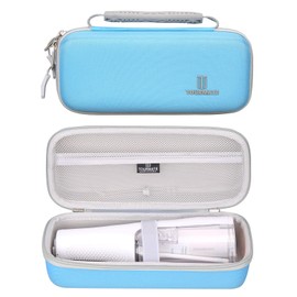 Tourmate Hard Case for Waterpik Cordless Express Water Flosser,Travel Case for White WF-02 (Only Box) (Blue)