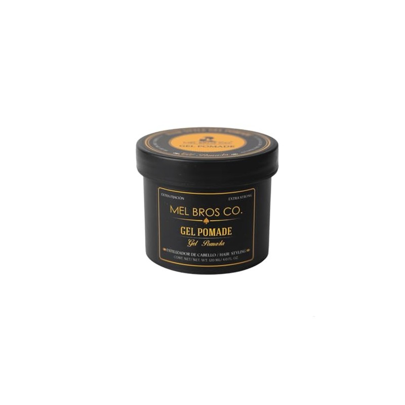 MEL BROS CO. - Gel Pomade 4oz/120ml - Estilizado de
