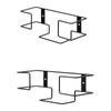 Folpus 2Pcs Disposable Glove Dispenser, Rubber Gloves Organizer Space Saving