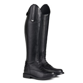 HORZE Verona Womens Tall Field Boots - Black - 9W