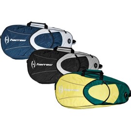 Harrow 6 Racquet Bag/Backpack (Black/Silver)