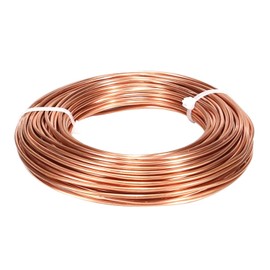 99.9% Soft Copper Wire, 20 Gauge/ 0.8 mm Diameter, 328 Feet / 100m, 1 Pound Spool Pure Copper Wire, Jewelry Making Wire Craft Wire