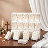 60 Pack Funeral Tissues 3 Ply Pocket Travel Size Poem,
