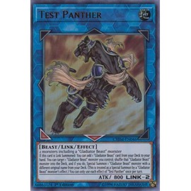 Yu-Gi-Oh! - Test Panther - CHIM-EN046 - Ultra Rare - 1st Edition - Chaos Impact
